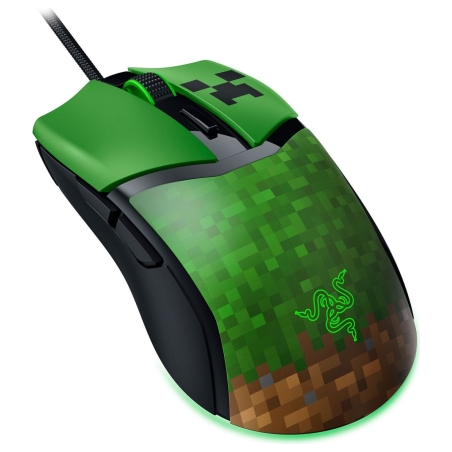 Razer | Gaming Mouse | Cobra | Optical Mouse Switches Gen-3 | Minecraft Edition