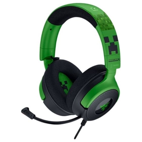 Razer Gaming Headset | Kraken V4 X | Wired | Over-Ear | Microphone | Minecraft Edition