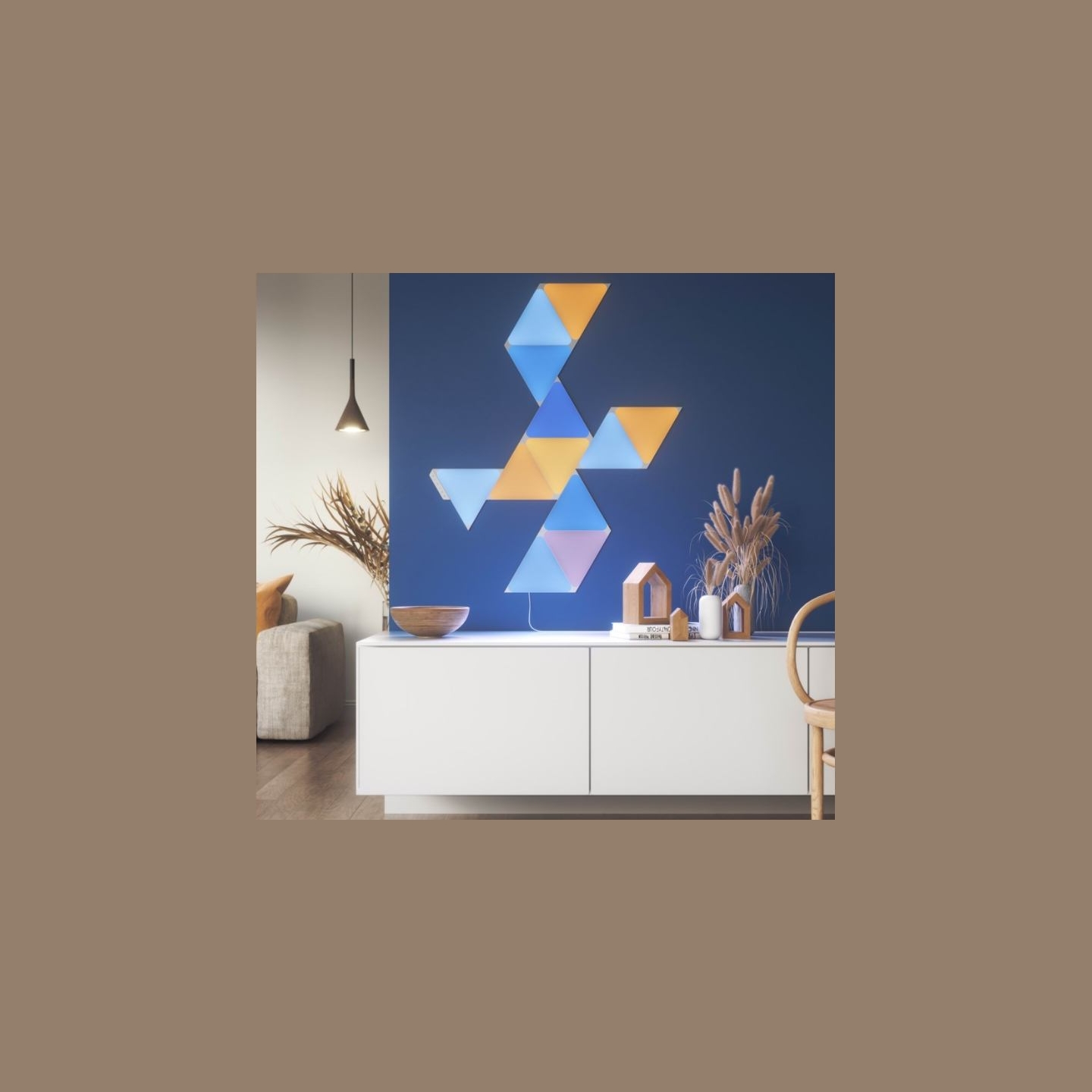 Nanoleaf | Shapes Triangles Starter Kit (9 panels) | 1 W | 16M+ colours
