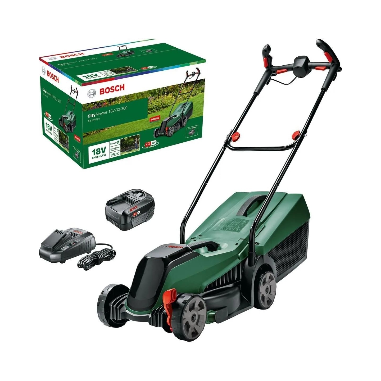 Bosch | CityMower 18V-32-300 | Cordless Lawnmower