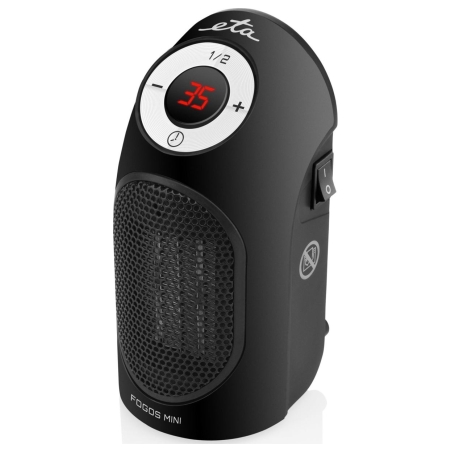 ETA | Heater | ETA162390000 Fogos mini | Fan heater | 400 W | Suitable for rooms up to 8 m² | Black | N/A