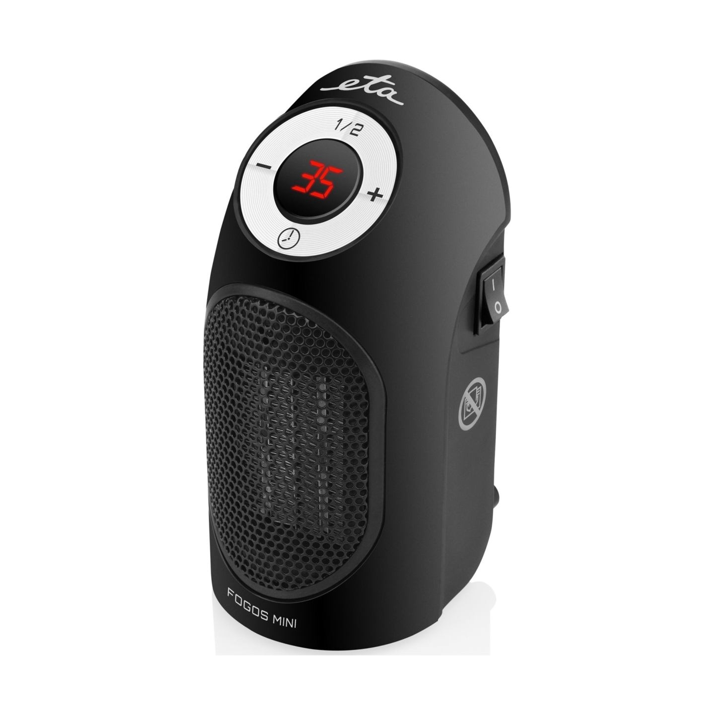 ETA | Heater | ETA162390000 Fogos mini | Fan heater | 400 W | Suitable for rooms up to 8 m² | Black | N/A