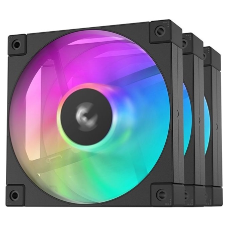 Deepcool | Performance 120mm Fan, 3-Pack | R-FD12-BKAPN3-G ARGB-3 IN 1