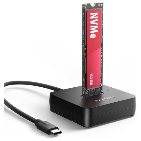 Axagon ADSA-M2C11L USB-C 10Gbps docking station for M.2 NVMe SSD
