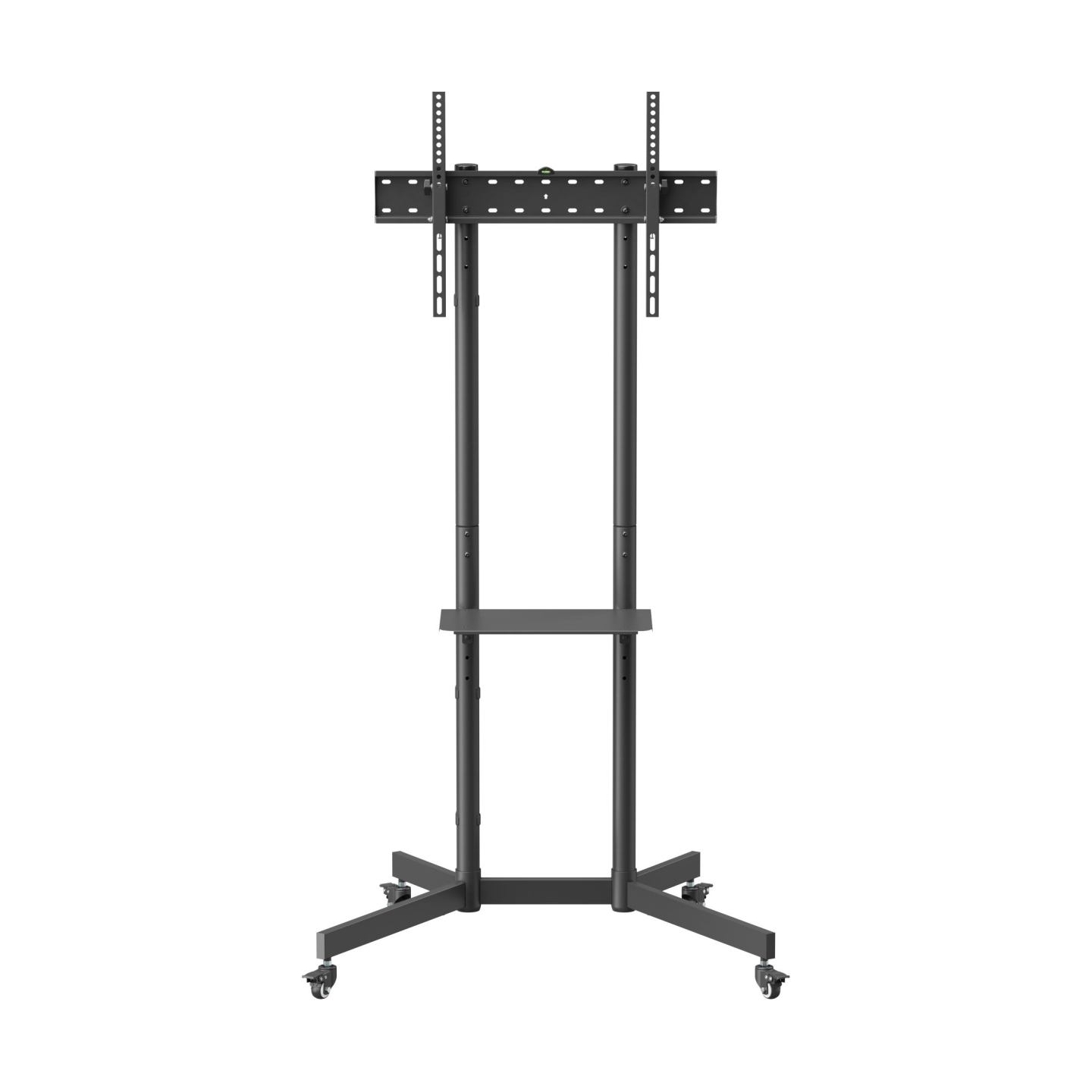 Gembird TV floor stand with caster wheel
