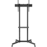 Gembird TV floor stand with caster wheel
