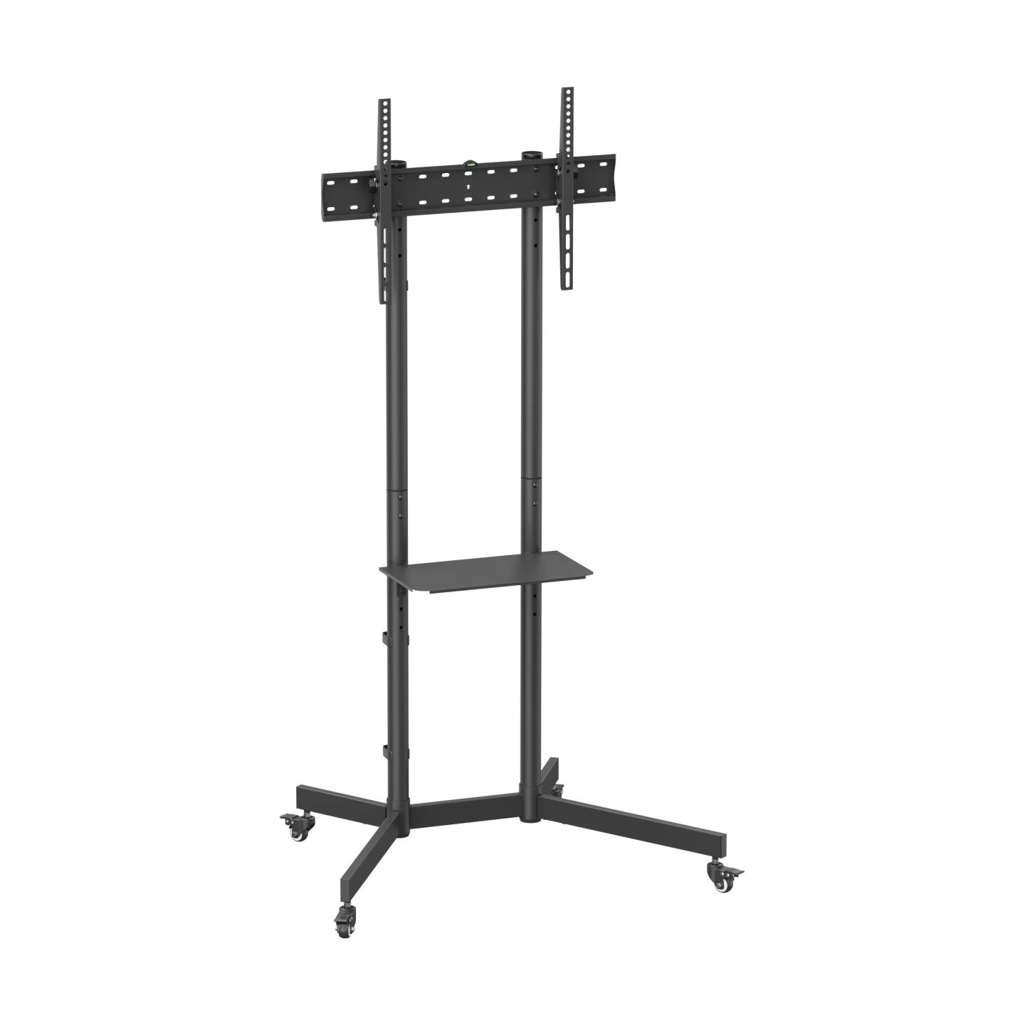 Gembird TV floor stand with caster wheel