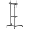 Gembird TV floor stand with caster wheel