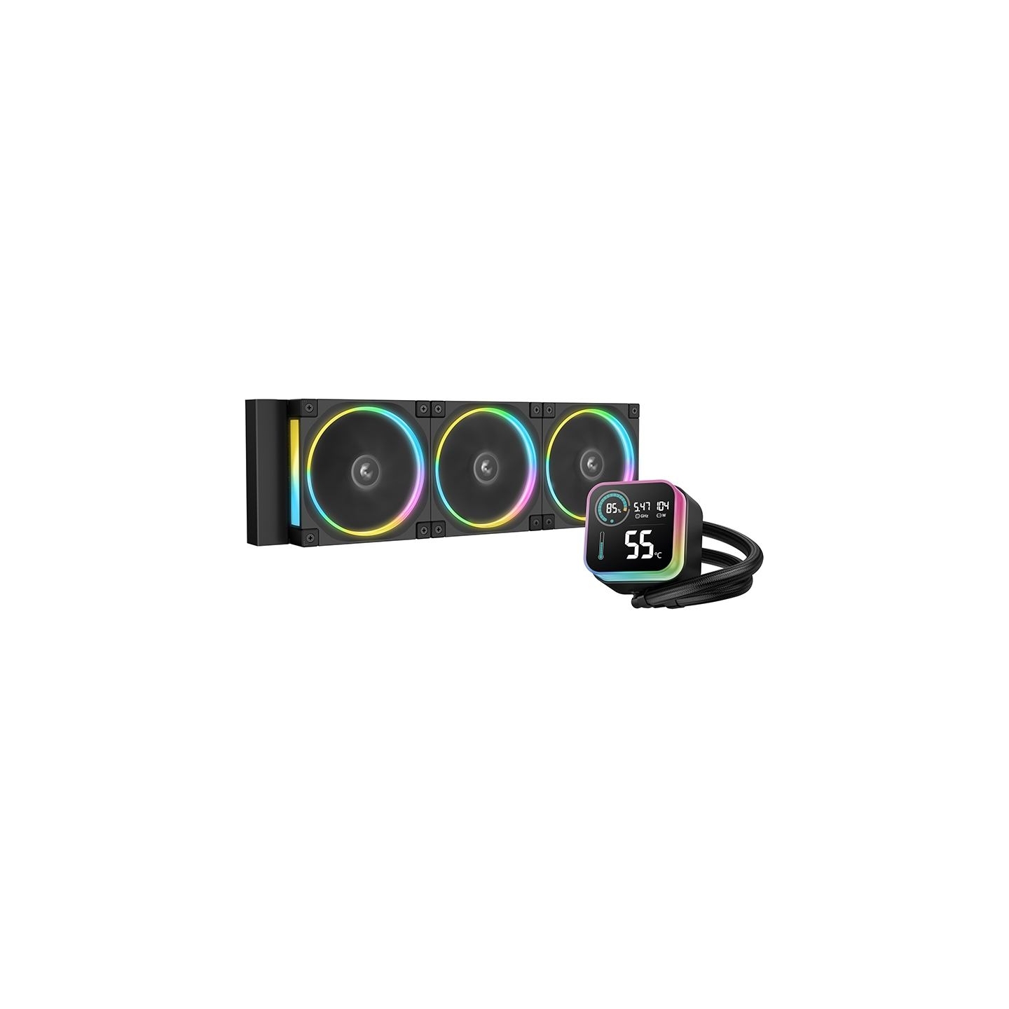 Deepcool Liquid Cooler | LQ360 ULTRA ARGB | Black | Intel, AMD