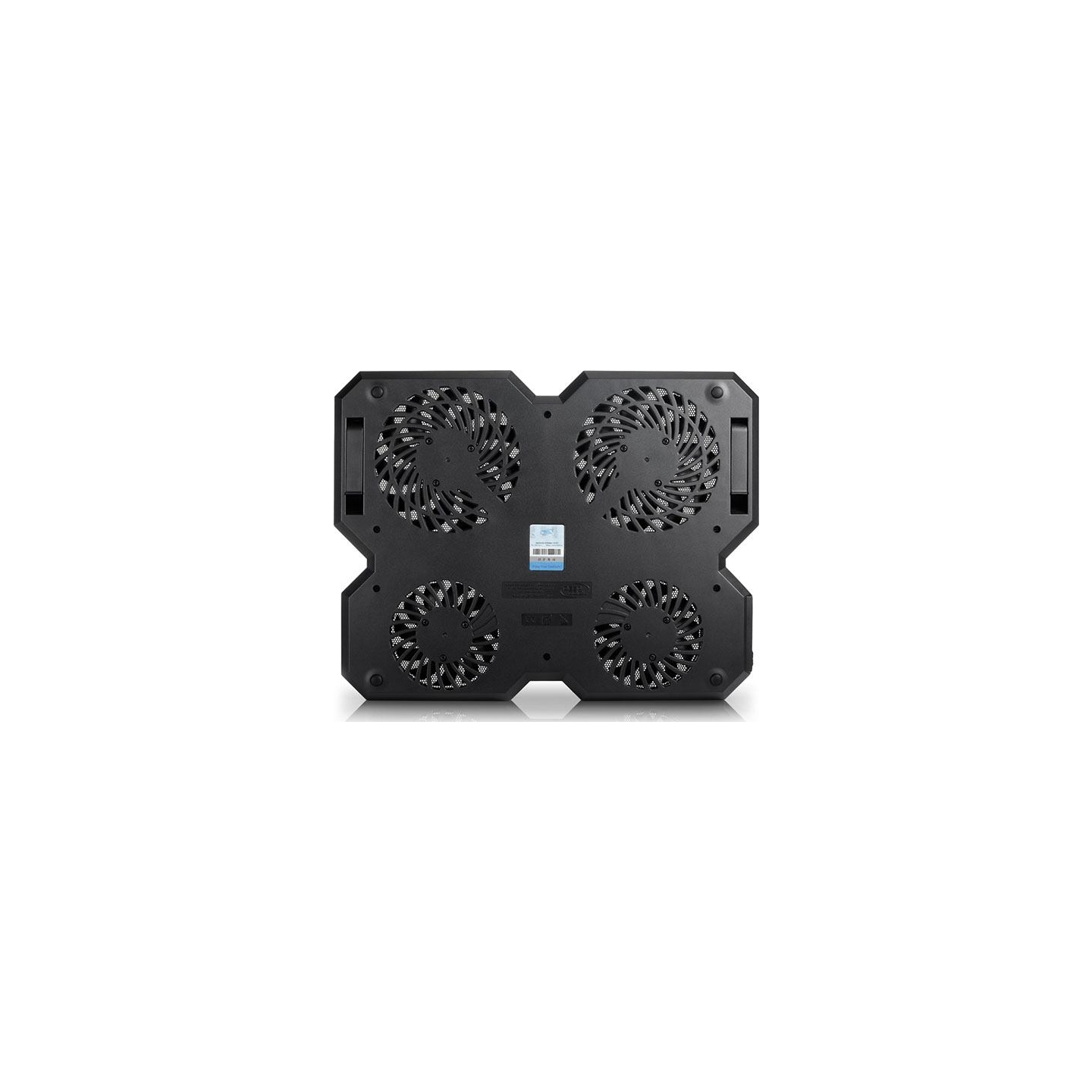 Deepcool | Multicore x6 | Notebook cooler up to 15.6" | 380X295X24mm mm | 900g g | Black