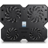 Deepcool | Multicore x6 | Notebook cooler up to 15.6" | 380X295X24mm mm | 900g g | Black