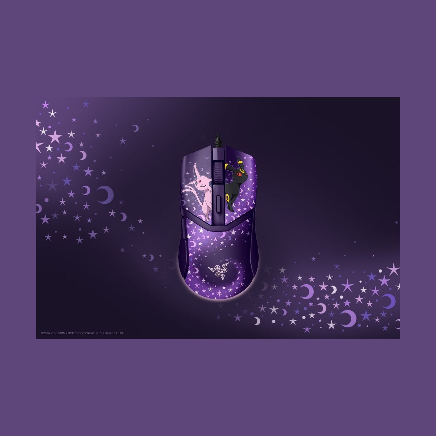 Razer Cobra | Gaming Mouse | Wired | Espeon & Umbreon Edition
