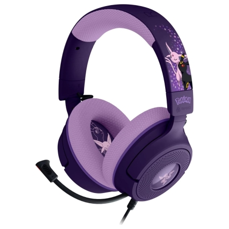 Razer Gaming Headset | Kraken V4 X | Wired | Microphone | Espeon & Umbreon Edition | Noise reduction