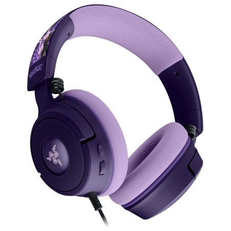 Razer Gaming Headset | Kraken V4 X | Wired | Microphone | Espeon & Umbreon Edition | Noise reduction