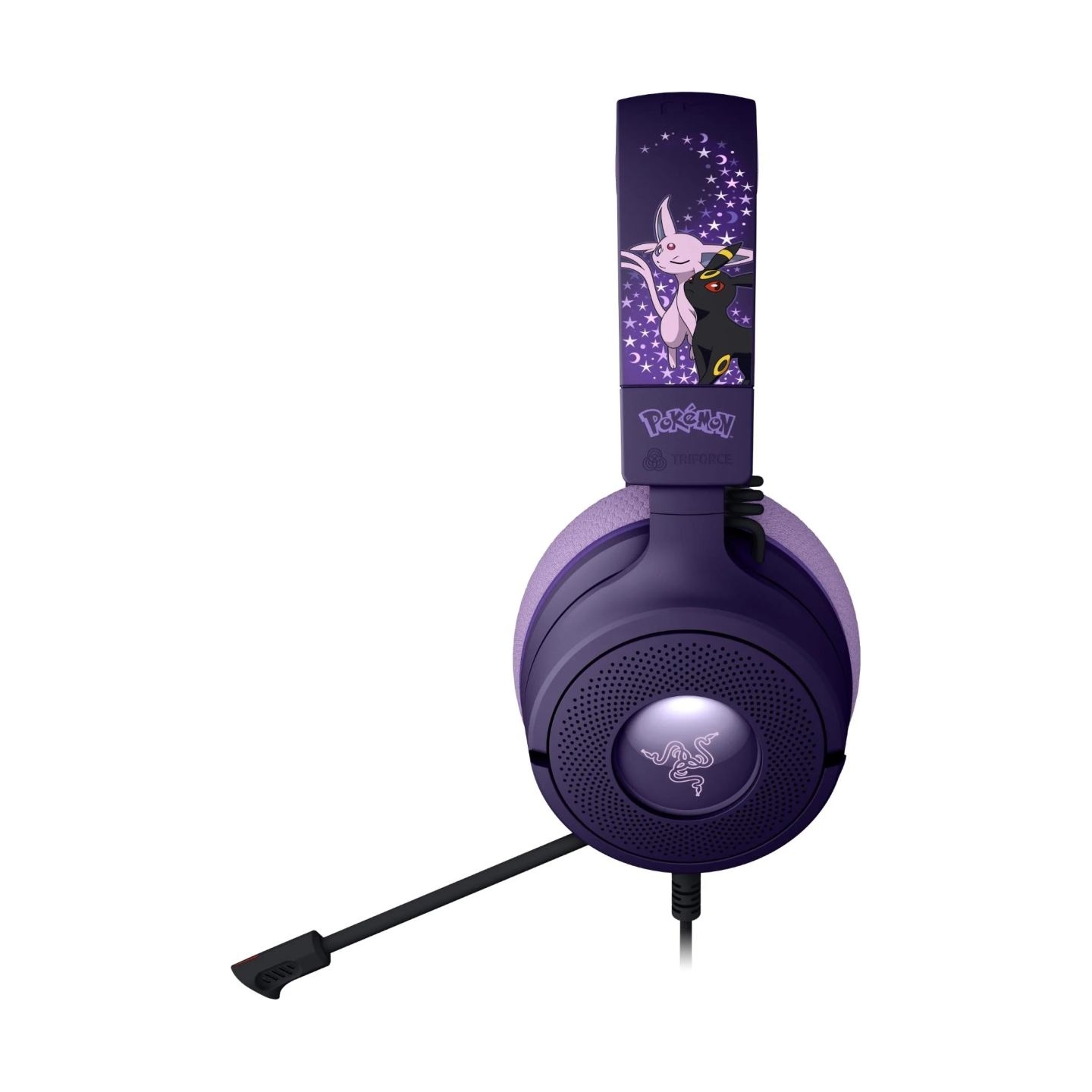 Razer Gaming Headset | Kraken V4 X | Wired | Microphone | Espeon & Umbreon Edition | Noise reduction