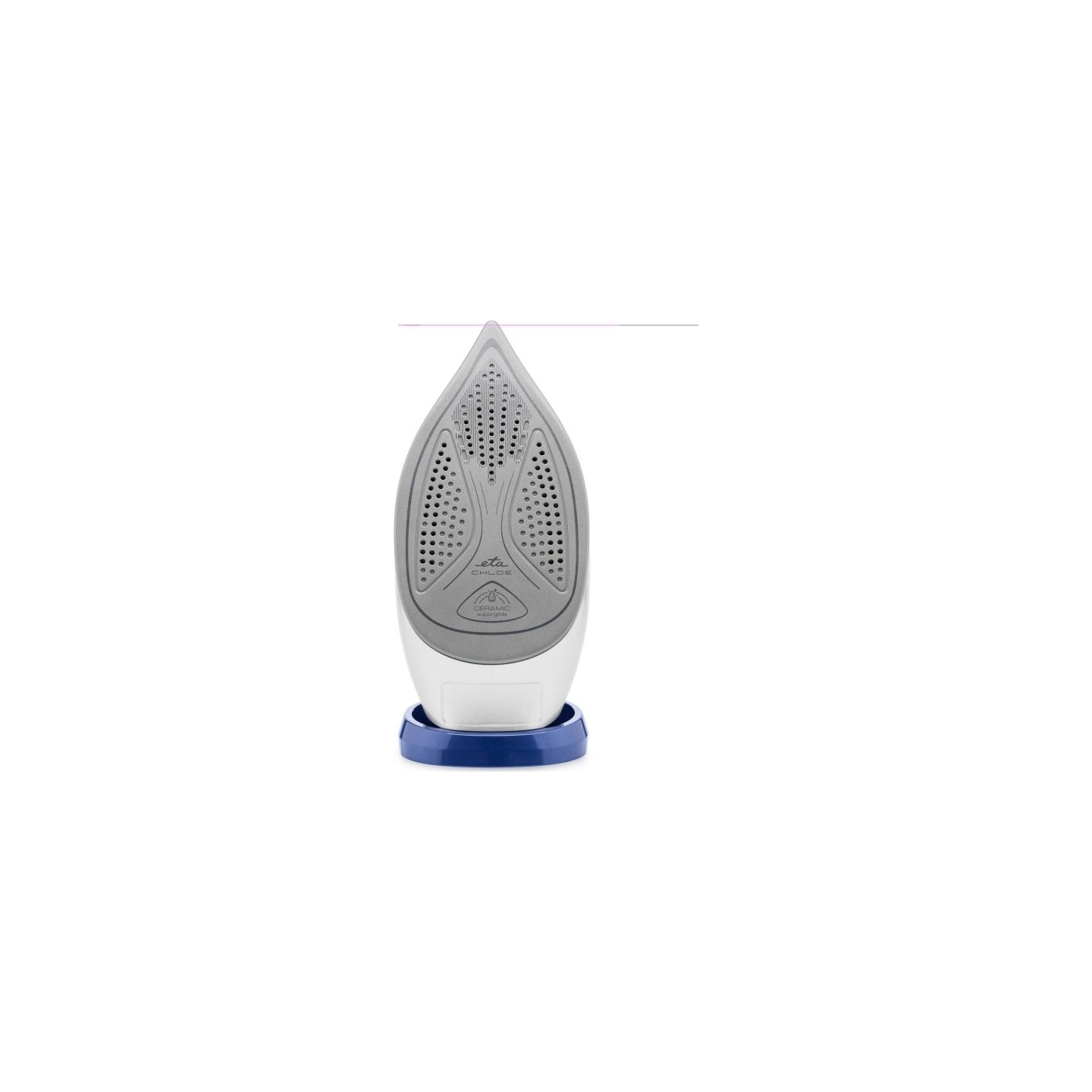 ETA Steam Iron | ETA227690000 Chloe | Steam Iron | 2600 W | Water tank capacity 350 ml | Continuous steam 40 g/min | Silver/Blue