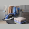 ETA Steam Iron | ETA227690000 Chloe | Steam Iron | 2600 W | Water tank capacity 350 ml | Continuous steam 40 g/min | Silver/Blue