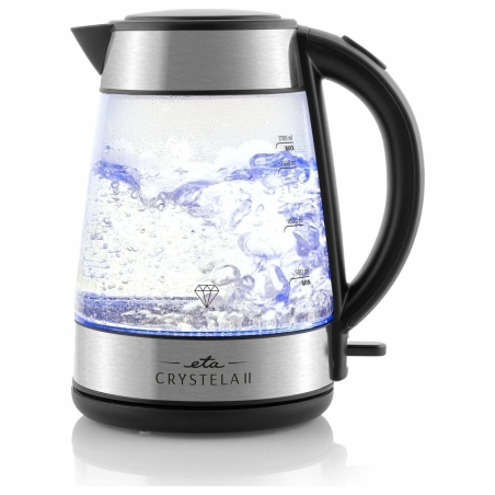 ETA Kettle | Crystela II 1154 90000 | 2200 W | Electric | 1.7 L | Glass | 360° rotational base | Glass