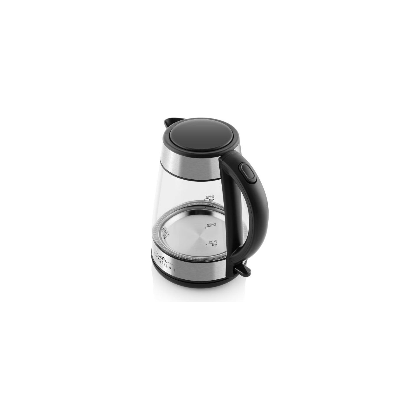 ETA Kettle | Crystela II 1154 90000 | 2200 W | Electric | 1.7 L | Glass | 360° rotational base | Glass