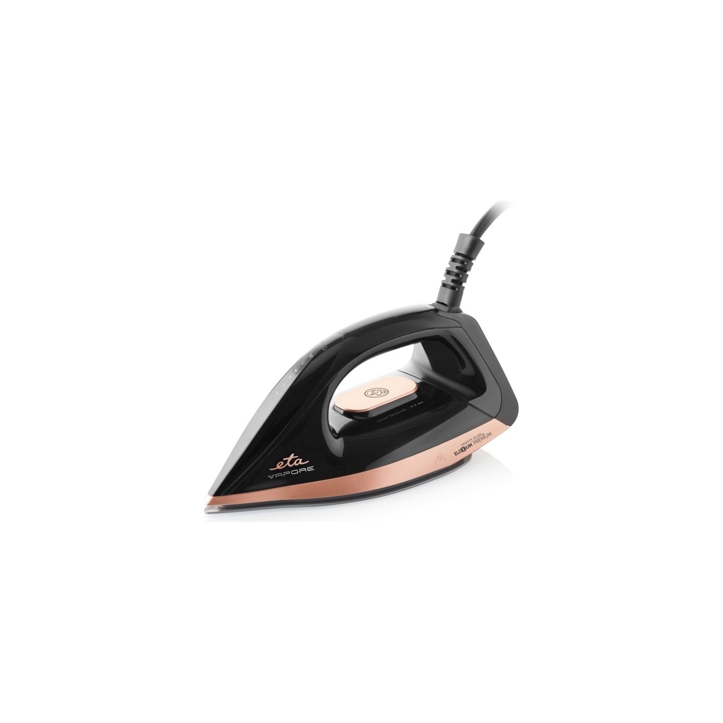 ETA Vapore 4290 90000 | Steam Iron | 3000 W | Water tank capacity 1500 ml | Continuous steam 120 g/min | Black