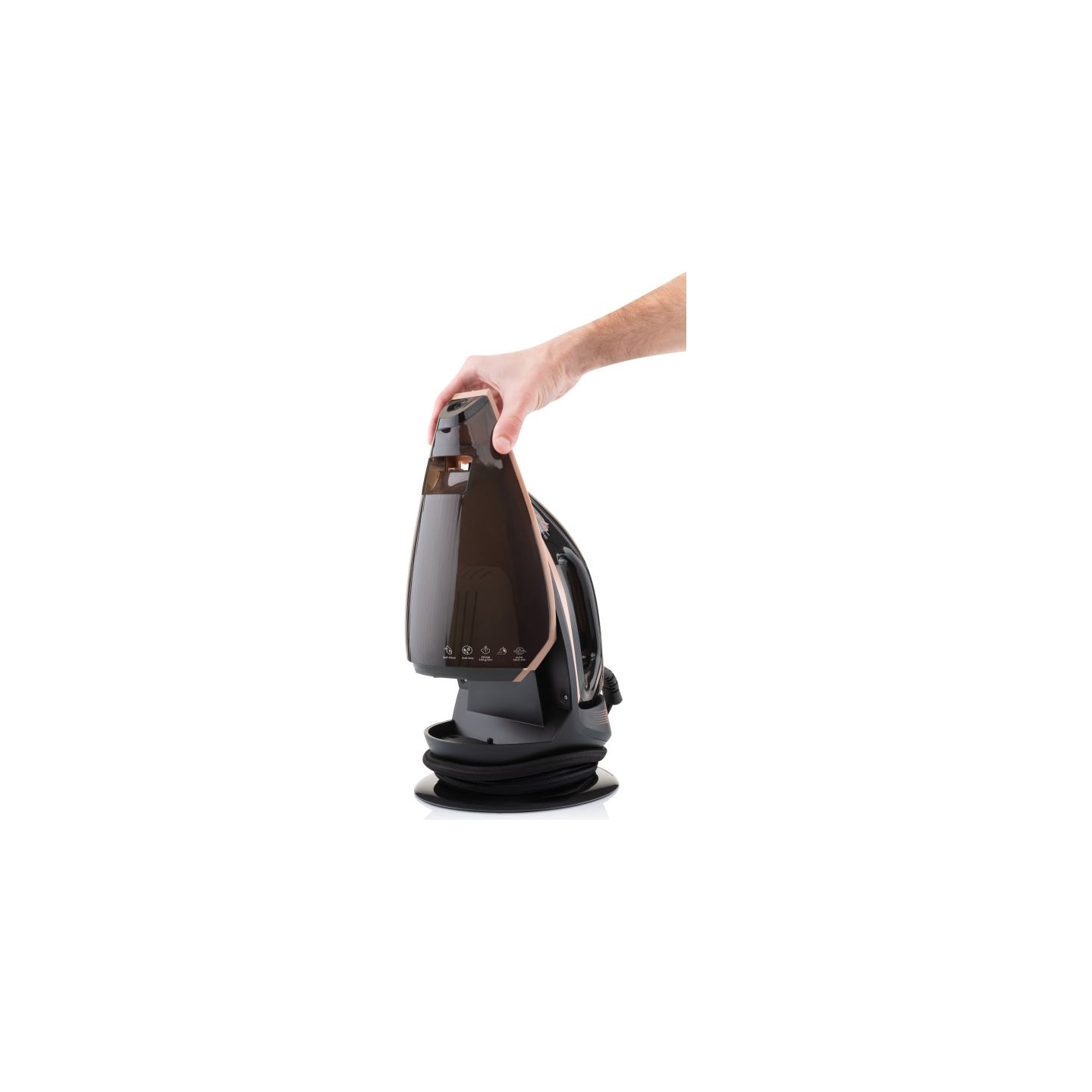 ETA Vapore 4290 90000 | Steam Iron | 3000 W | Water tank capacity 1500 ml | Continuous steam 120 g/min | Black