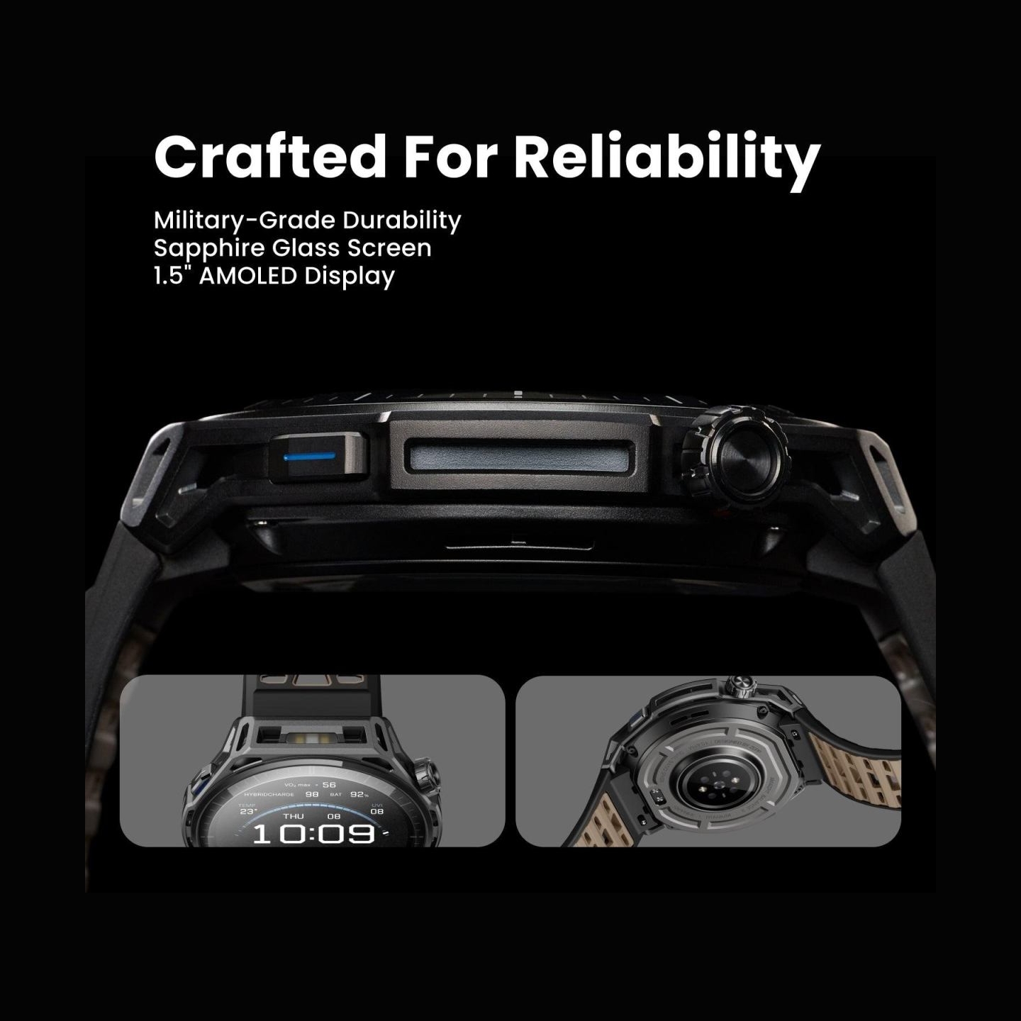 Amazfit SMARTWATCH BALANCE 3/BLACK TITAN W2677GL4N AMAZFIT