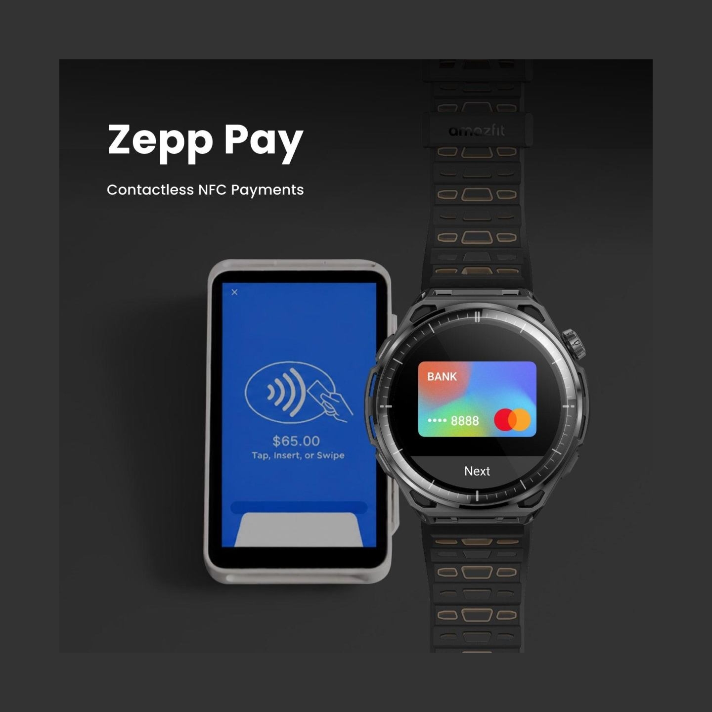 Amazfit SMARTWATCH BALANCE 3/BLACK TITAN W2677GL4N AMAZFIT