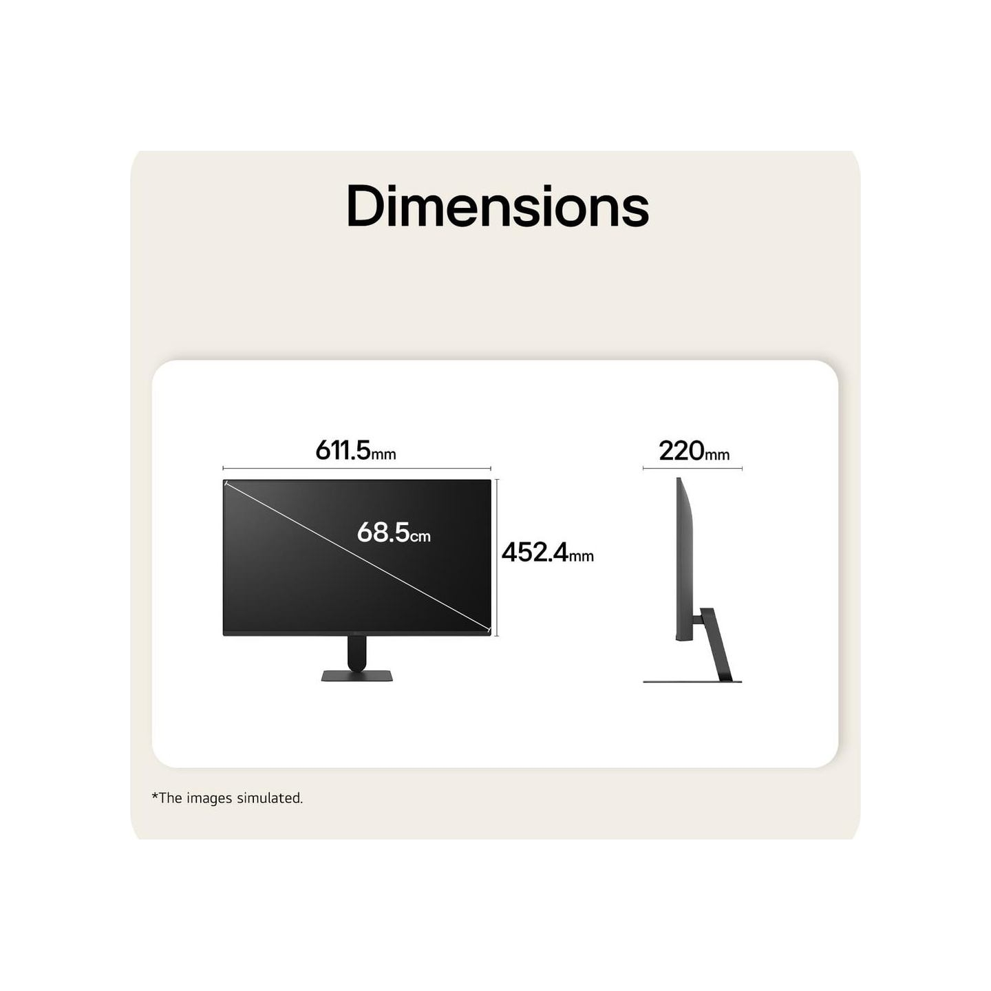 LG LCD Monitor|LG|27 "|1920 x 1080 pixels|Full HD|Native aspect ratio 16:9|LCD|Flat|27U411B-B