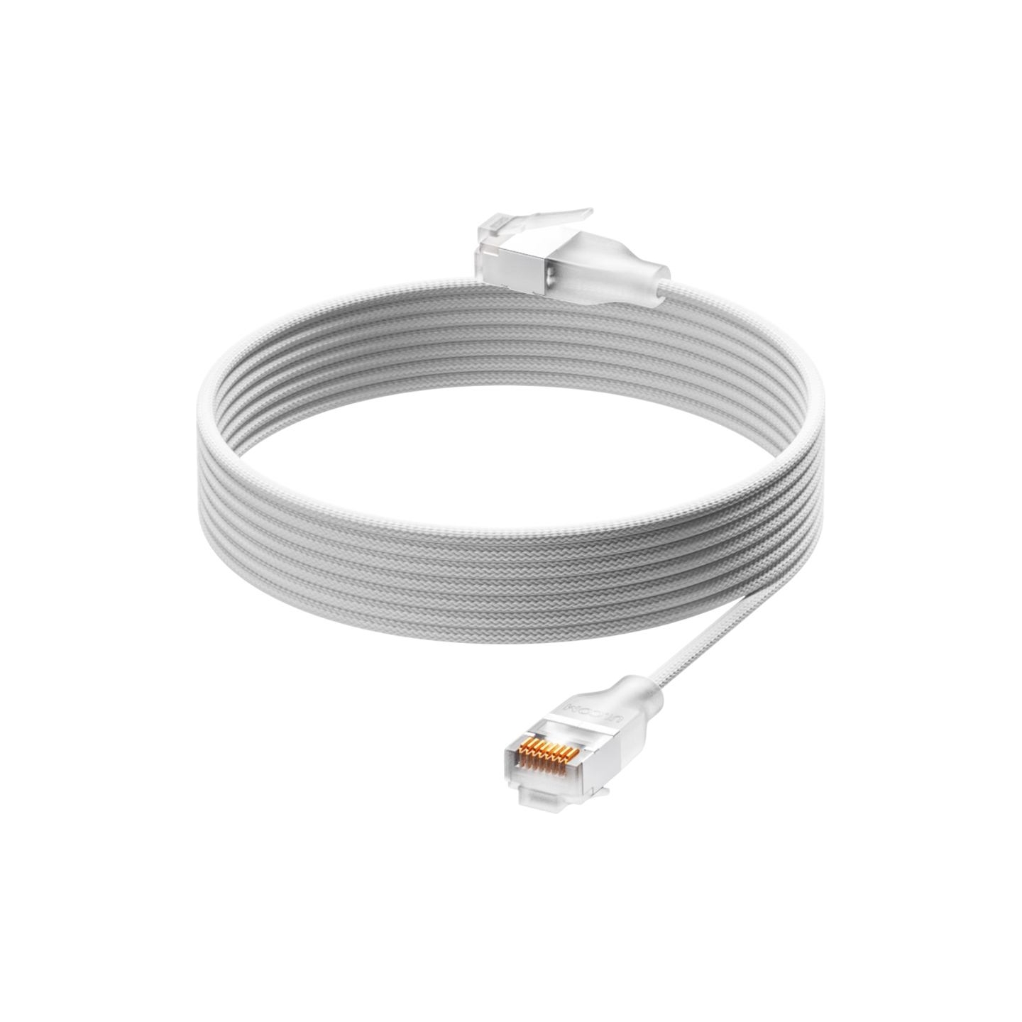 Ubiquiti UniFi Premium Patch Cable UACC-Cable-Patch-EL-C6A-2M-W Ultra-thin braided patch cable, designed and optimized for 10 Gb