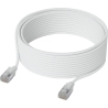 Ubiquiti UniFi UACC-Cable-Patch-EL-C6A-8M-W Premium Patch Cable Ultra-thin braided, designed and optimized for 10 GbE networking