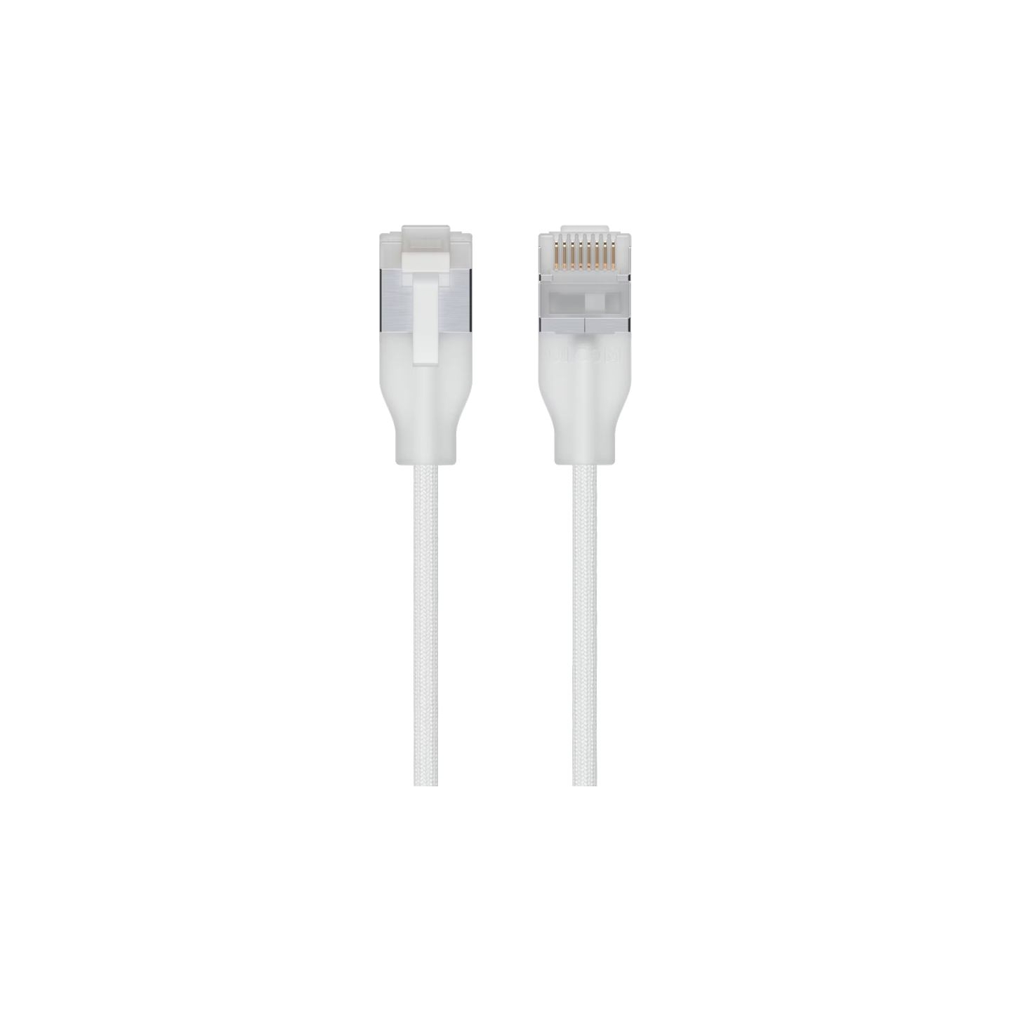 Ubiquiti UniFi Ct6 brided ptch cble with trnslucent booted RJ45 for Etherlighting 10 GbE