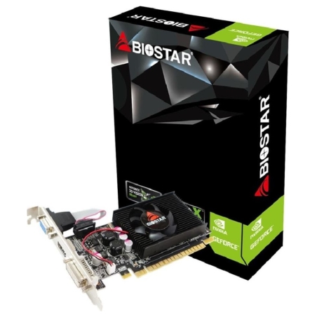 Biostar Graphics Card|BIOSTAR|NVIDIA|GeForce GT 610|700 MHz|2 GB|GDDR3|64 bit|PCI Express x16 2.0|Active|VN6103THX6