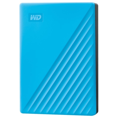 WD My Passport 4TB portable HDD Blue