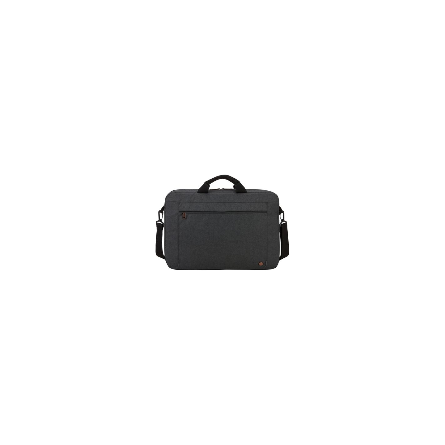 Case Logic | Era Attaché | Fits up to size 15.6 " | Messenger - Briefcase | Shoulder strap | Obsidian