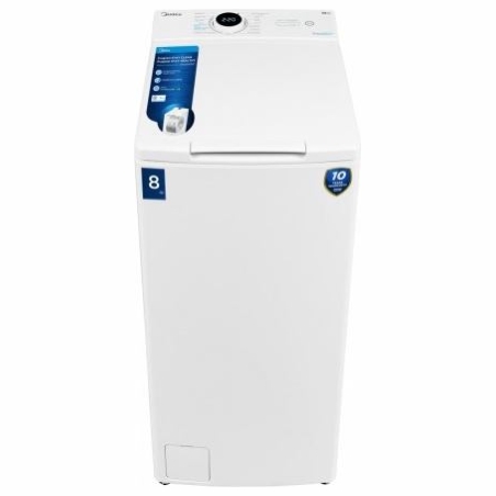 Midea Washing machine top loading MF100T80B/W-PL