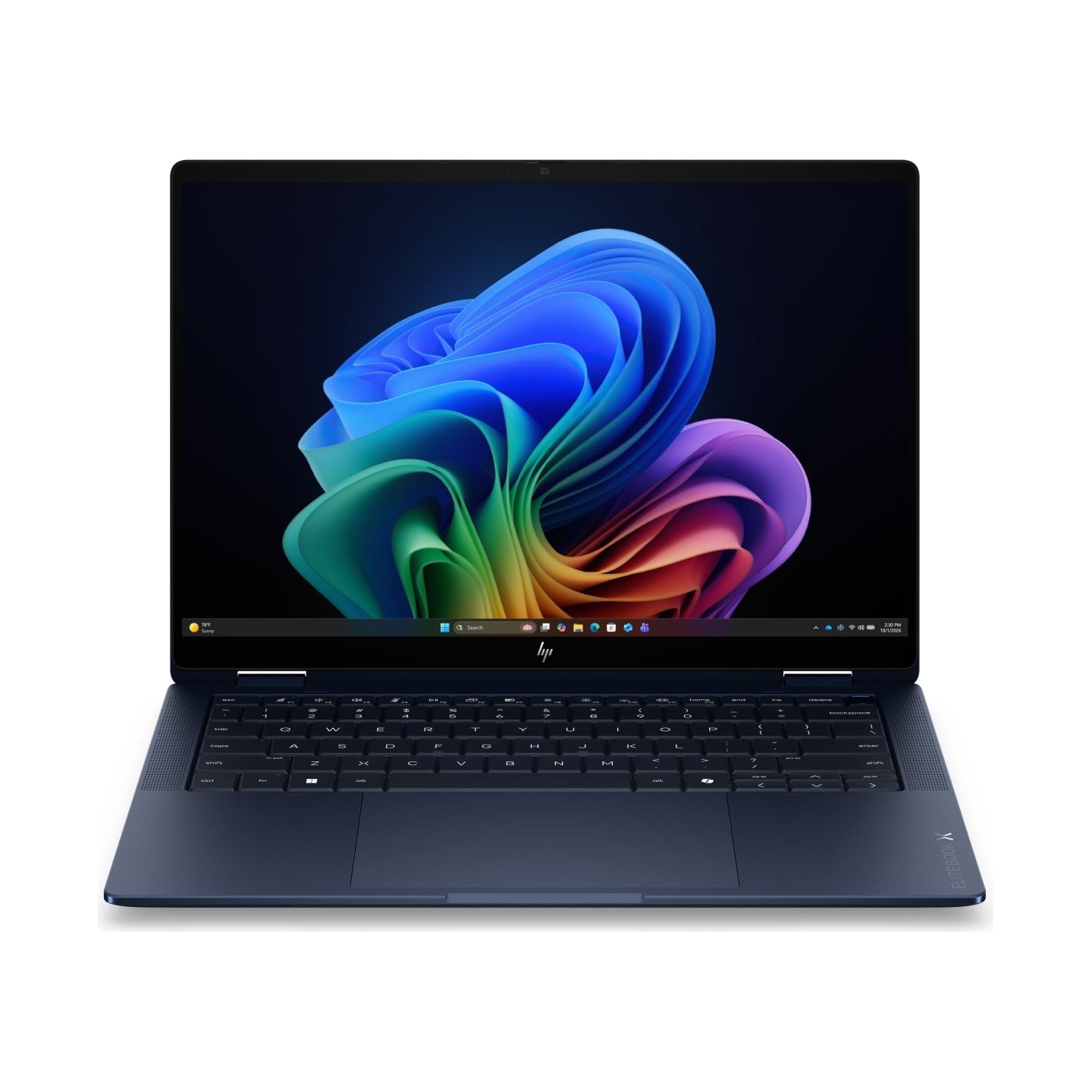 HP EliteBook X Flip G2i 14 - Ultra X7-358H, 32GB, 1TB SSD, 14 3K 500-nit 120Hz OLED Touch AG, 5MP IR cam, 4G/5G Modem, Nordic ba
