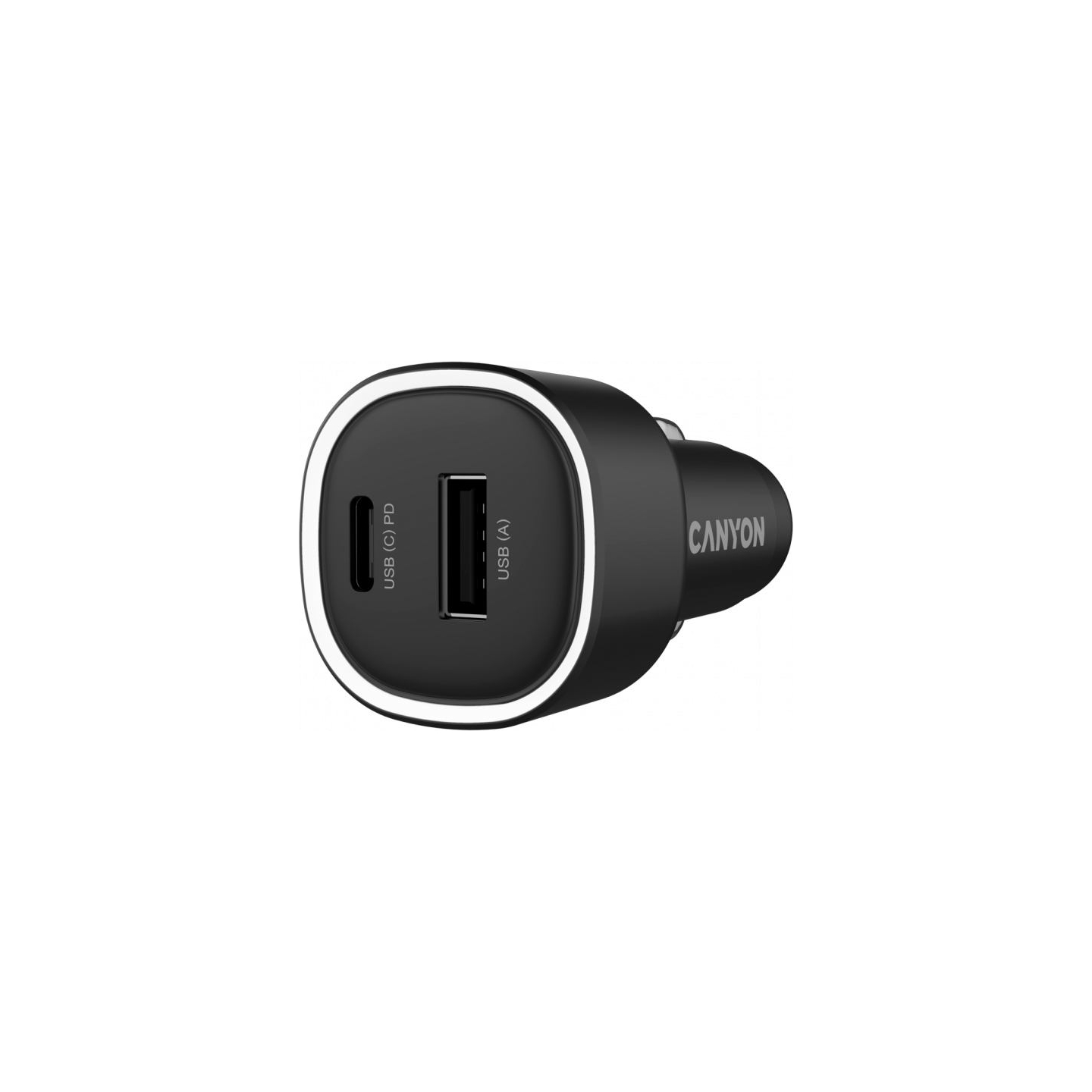 Canyon car charger OnDrive 85 PD 85W USB-A+USB-C Black