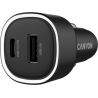 Canyon car charger OnDrive 85 PD 85W USB-A+USB-C Black
