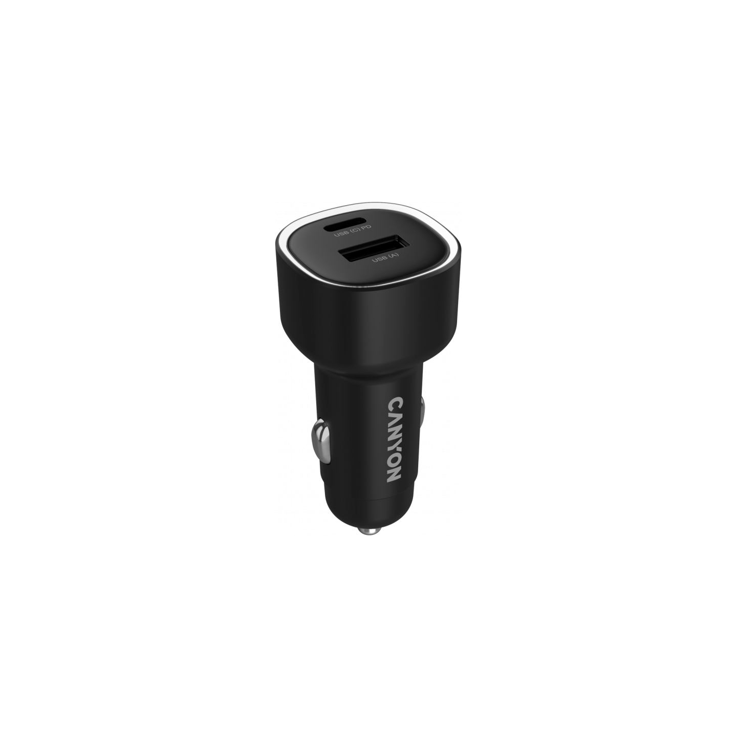 Canyon car charger OnDrive 85 PD 85W USB-A+USB-C Black