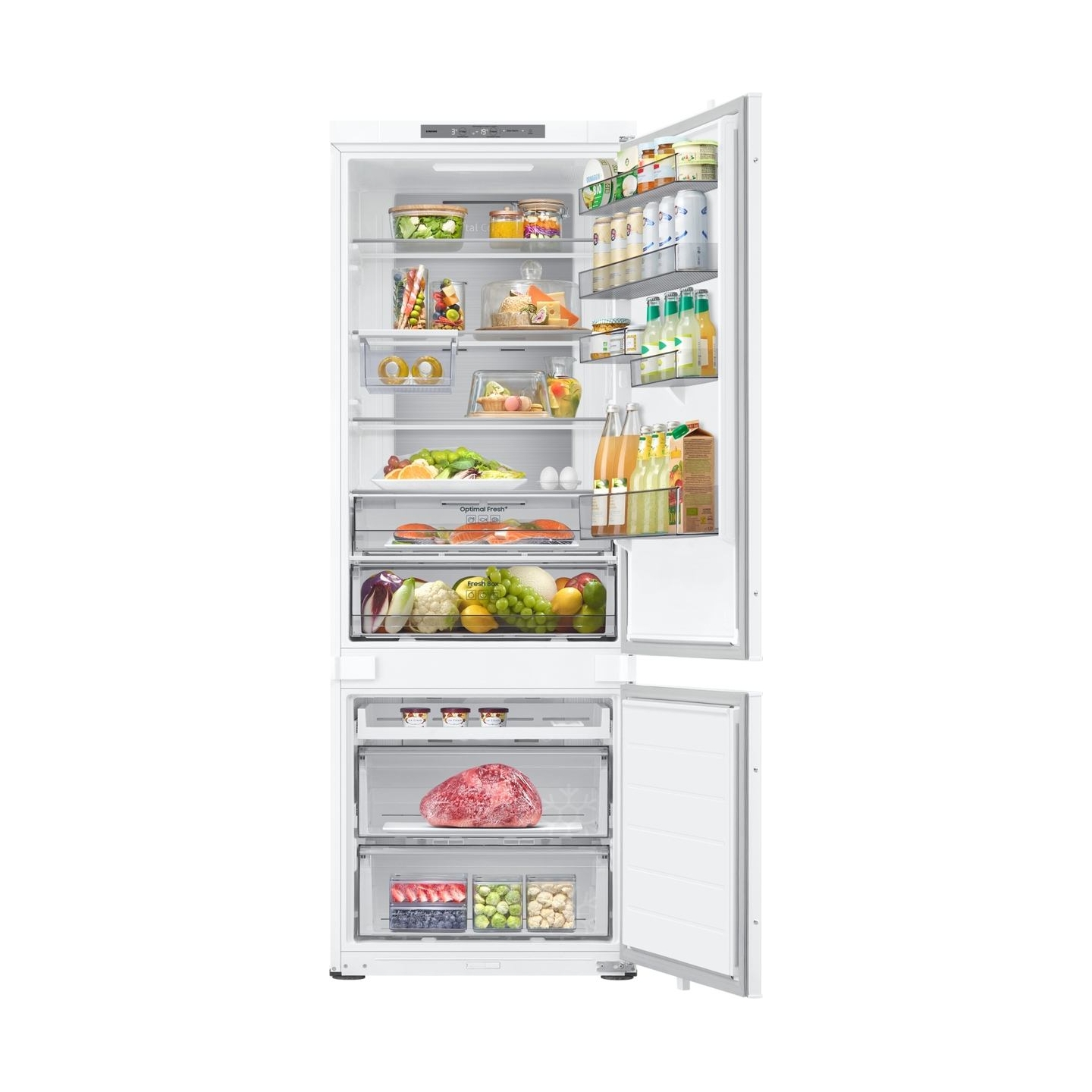 Samsung Built-in Refrigerator BRB38G705DWWEF, height 193.5 cm, width 69 cm, 389l, Energy class D, No frost / BRB38G705DWWEF
