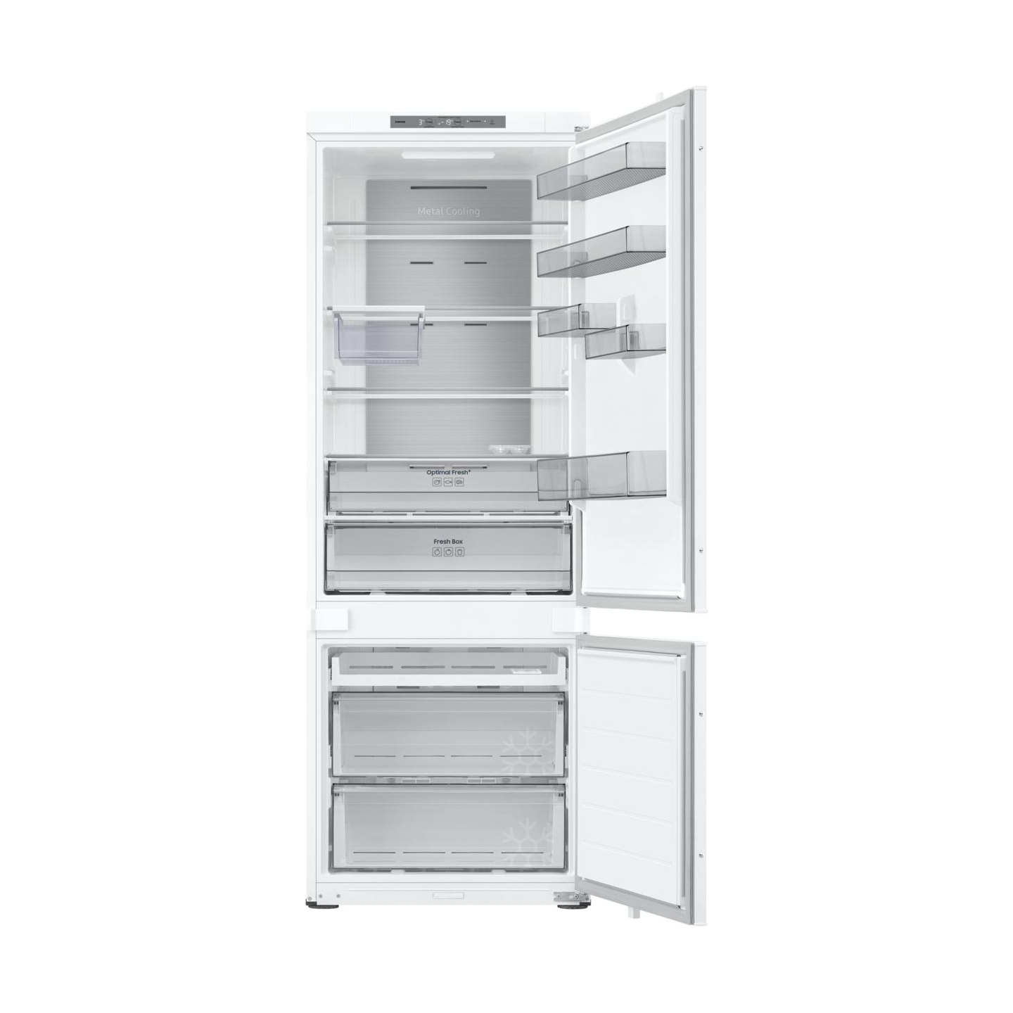 Samsung Built-in Refrigerator BRB38G705DWWEF, height 193.5 cm, width 69 cm, 389l, Energy class D, No frost / BRB38G705DWWEF