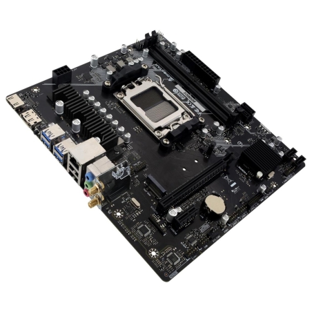 Biostar Mainboard|BIOSTAR|AMD B650|Socket AM5|micro ATX|RAM DDR5-SDRAM|2xSlots|1xNumber of M.2 (M) slots|B650MS2-E