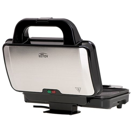 Adler | Sandwich maker | AD 3043 | 900 W | Number of plates 1 | Number of pastry 2 | Black