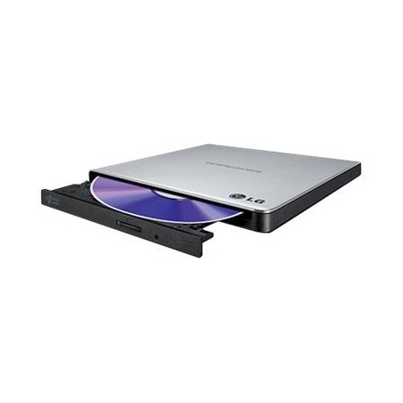 H.l Data Storage | Ultra Slim Portable DVD-Writer | GP57ES40 | Interface USB 2.0 | DVD±R/RW | CD read speed 24 x | CD write spee