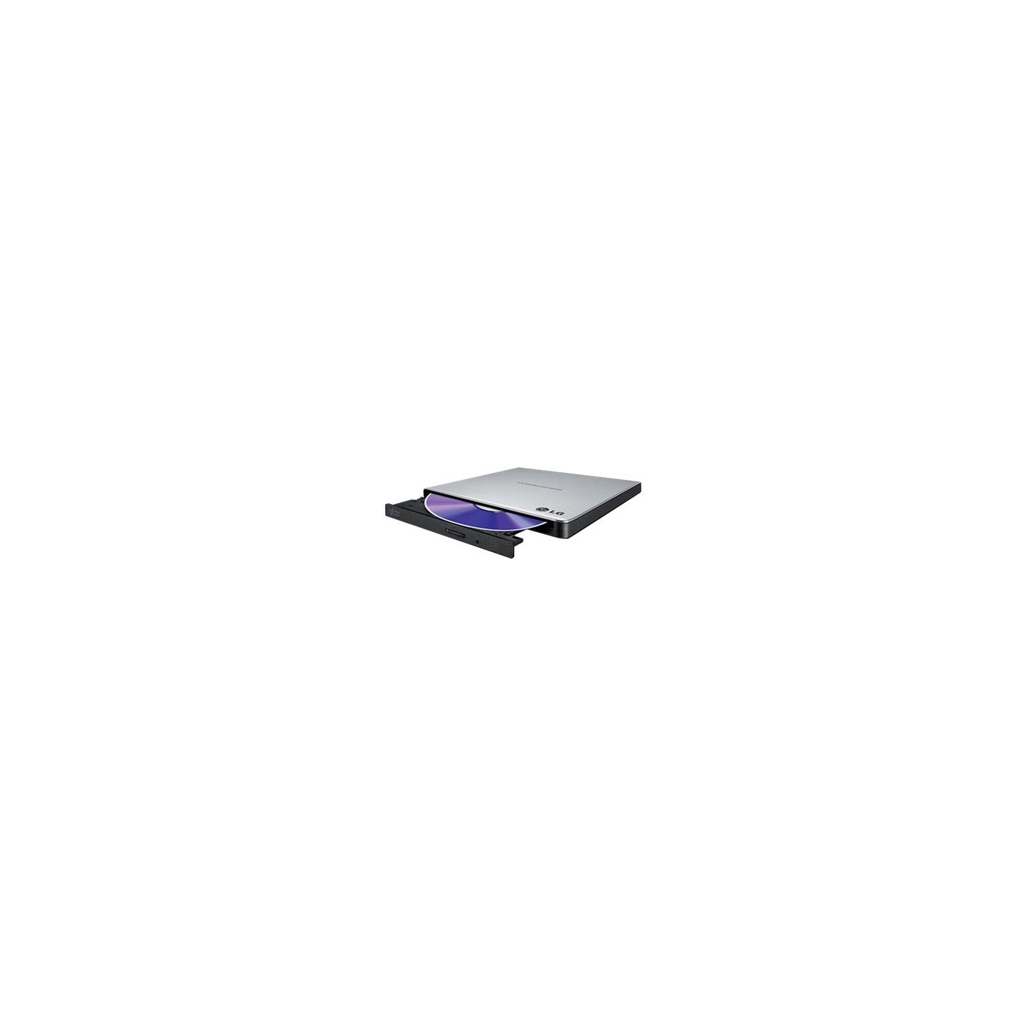 H.l Data Storage | Ultra Slim Portable DVD-Writer | GP57ES40 | Interface USB 2.0 | DVD±R/RW | CD read speed 24 x | CD write spee