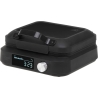 Adler Waffle Maker with LED Display | AD 3087 | 2200 W | Number of pastry 2 | Belgium | Black