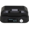 Adler Waffle Maker with LED Display | AD 3087 | 2200 W | Number of pastry 2 | Belgium | Black