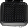 Adler Waffle Maker with LED Display | AD 3087 | 2200 W | Number of pastry 2 | Belgium | Black