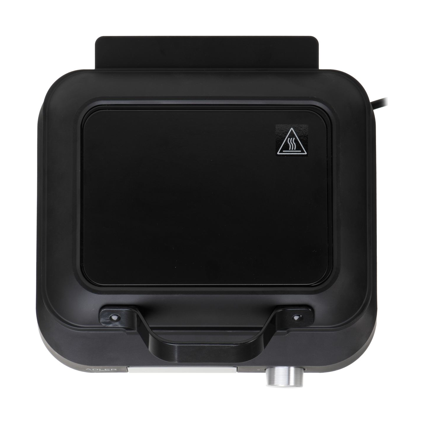 Adler Waffle Maker with LED Display | AD 3087 | 2200 W | Number of pastry 2 | Belgium | Black