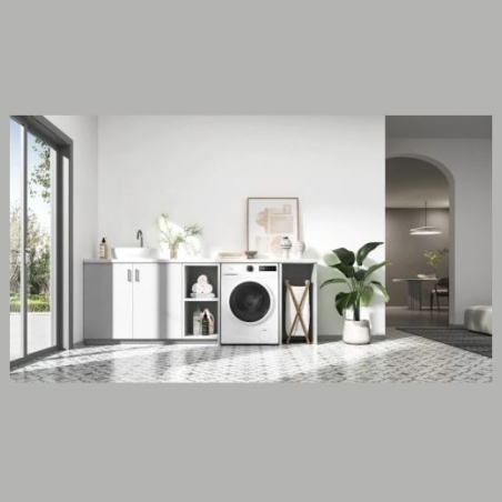 Midea MF110W80/W-PL washing machine slim 8 kg